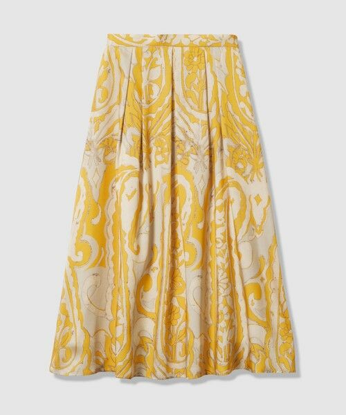 ANAYI / アナイ ロング・マキシ丈スカート | ペイズリープリントタック スカート | 詳細6