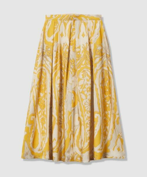 ANAYI / アナイ ロング・マキシ丈スカート | ペイズリープリントタック スカート | 詳細7