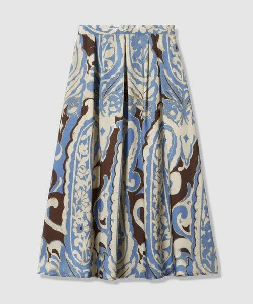 ANAYI / アナイ ロング・マキシ丈スカート | ペイズリープリントタック スカート | 詳細14