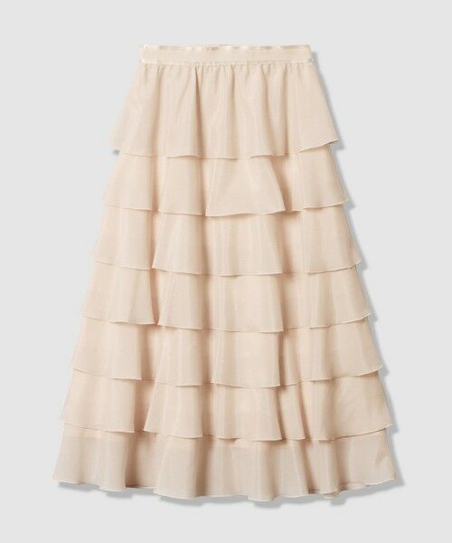 ANAYI / アナイ ロング・マキシ丈スカート | ブライトローンティアード スカート | 詳細5