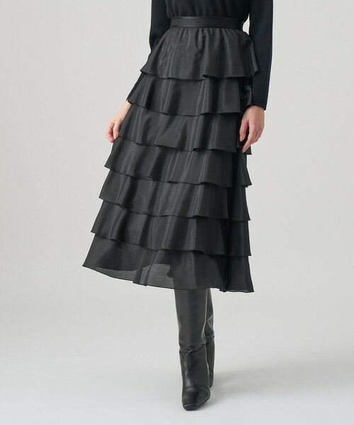 ANAYI / アナイ ロング・マキシ丈スカート | ブライトローンティアード スカート | 詳細8