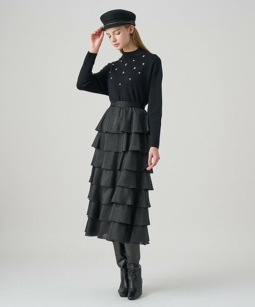 ANAYI / アナイ ロング・マキシ丈スカート | ブライトローンティアード スカート | 詳細11