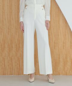 ANAYI / アナイ チノ・ワークパンツ | 裏起毛ツイル両ボタンパンツ