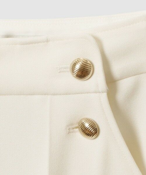 ANAYI / アナイ チノ・ワークパンツ | 裏起毛ツイル両ボタンパンツ | 詳細5