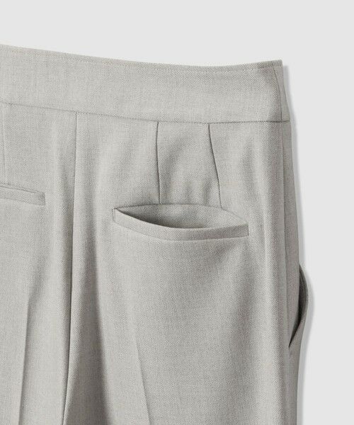 ANAYI / アナイ チノ・ワークパンツ | 裏起毛ツイル両ボタンパンツ | 詳細23