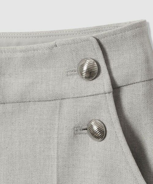 ANAYI / アナイ チノ・ワークパンツ | 裏起毛ツイル両ボタンパンツ | 詳細25