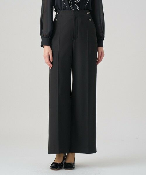 ANAYI / アナイ チノ・ワークパンツ | 裏起毛ツイル両ボタンパンツ | 詳細27