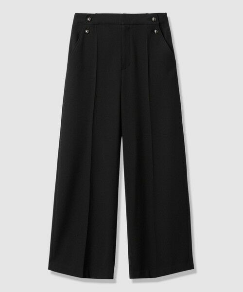 ANAYI / アナイ チノ・ワークパンツ | 裏起毛ツイル両ボタンパンツ | 詳細30