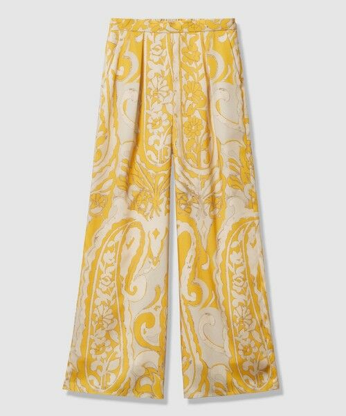 ANAYI / アナイ その他パンツ | ペイズリープリントタックパンツ | 詳細7