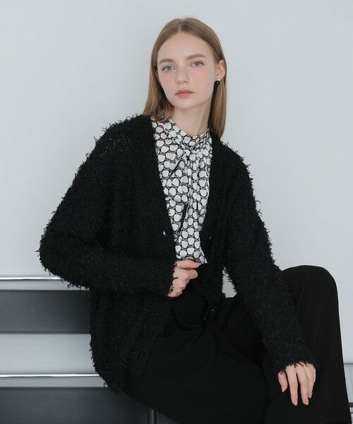 ANAYI / アナイ シャツ・ブラウス | 【セットアップ対応商品】メーレプリントリボンタック ブラウス | 詳細2