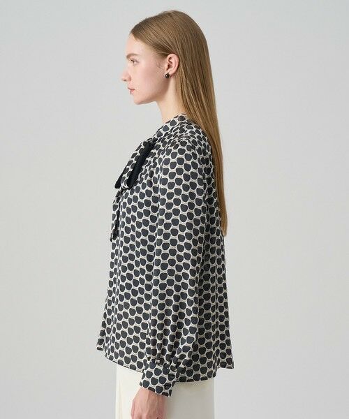 ANAYI / アナイ シャツ・ブラウス | 【セットアップ対応商品】メーレプリントリボンタック ブラウス | 詳細10