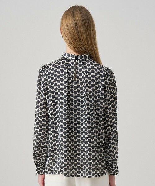 ANAYI / アナイ シャツ・ブラウス | 【セットアップ対応商品】メーレプリントリボンタック ブラウス | 詳細11