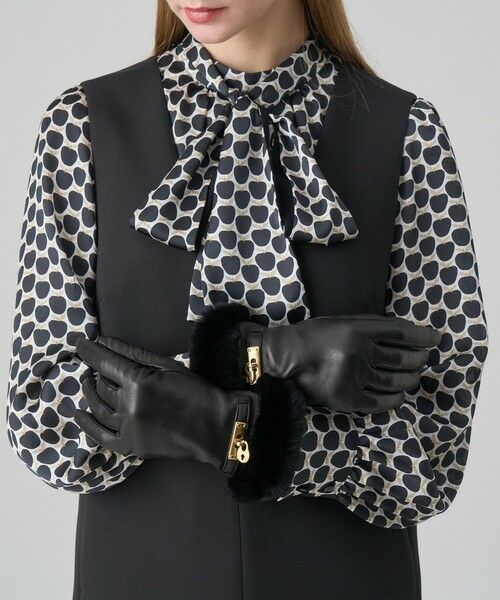 ANAYI / アナイ シャツ・ブラウス | 【セットアップ対応商品】メーレプリントリボンタック ブラウス | 詳細13