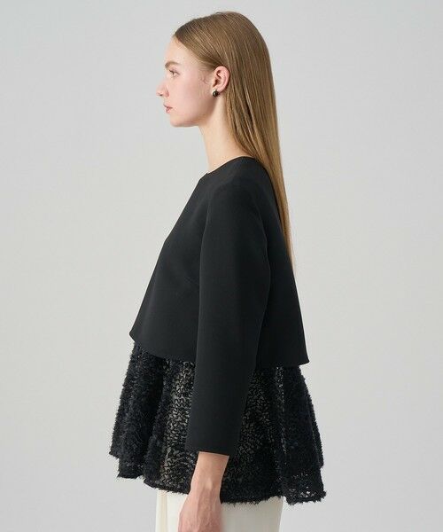 ANAYI / アナイ シャツ・ブラウス | テープチュール刺繍レイヤード プルオーバー | 詳細11
