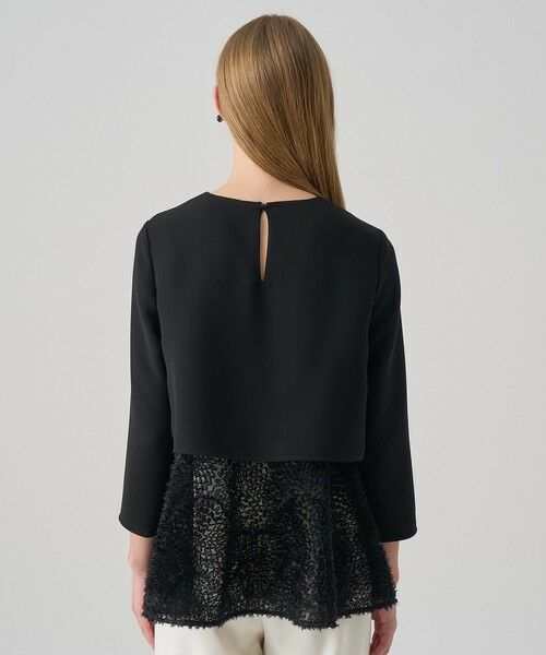 ANAYI / アナイ シャツ・ブラウス | テープチュール刺繍レイヤード プルオーバー | 詳細12