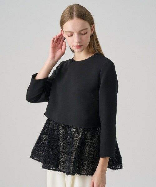 ANAYI / アナイ シャツ・ブラウス | テープチュール刺繍レイヤード プルオーバー | 詳細13