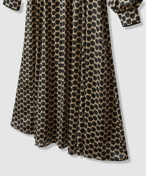 ANAYI / アナイ ロング・マキシ丈ワンピース | メーレプリントラグランバイカラー ワンピース | 詳細26