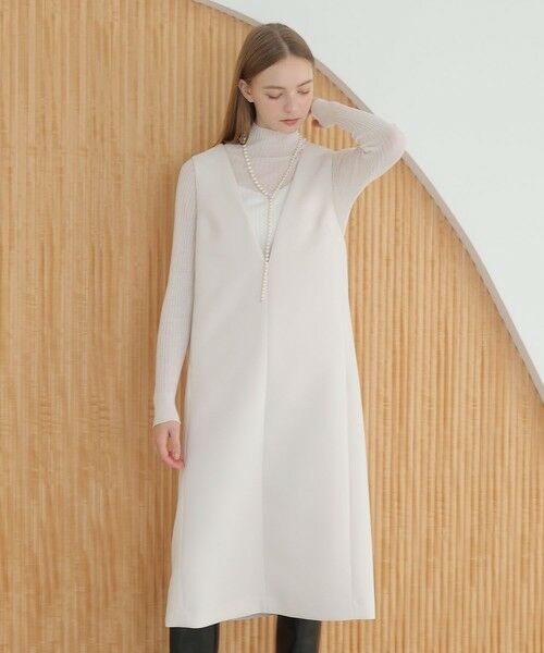 ANAYI / アナイ ドレス | トリプルクロスジャンパー ワンピース | 詳細1