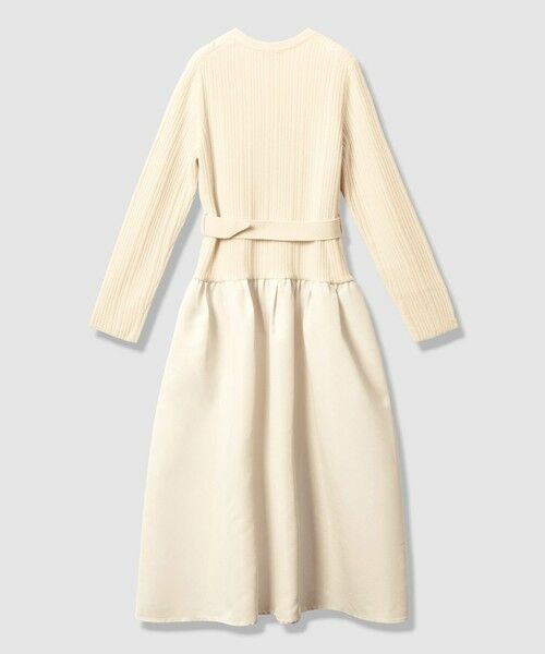 ANAYI / アナイ ミニ丈・ひざ丈ワンピース | グログランコンビベルト付き ワンピース | 詳細6