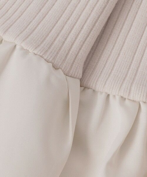 ANAYI / アナイ ミニ丈・ひざ丈ワンピース | グログランコンビベルト付き ワンピース | 詳細20