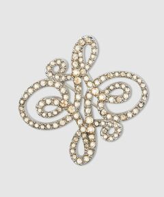 ANAYI / アナイ ブローチ・コサージュ | ロゴモチーフビジューブローチ