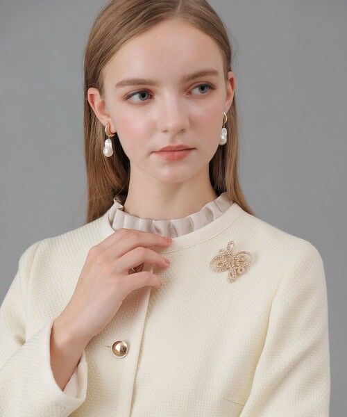 ANAYI / アナイ ブローチ・コサージュ | ロゴモチーフビジューブローチ | 詳細6