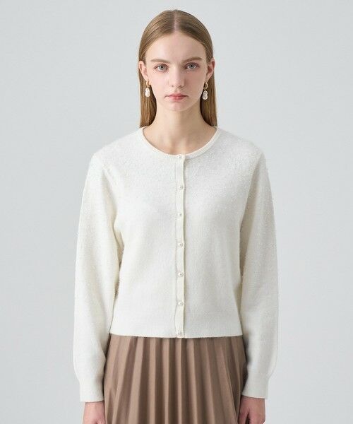 ANAYI / アナイ カーディガン・ボレロ | 【セットアップ対応商品】リップルビーズ カーディガン | 詳細1