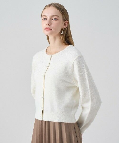 ANAYI / アナイ カーディガン・ボレロ | 【セットアップ対応商品】リップルビーズ カーディガン | 詳細4