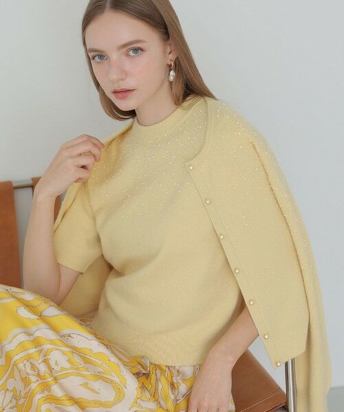 ANAYI / アナイ カーディガン・ボレロ | 【セットアップ対応商品】リップルビーズ カーディガン | 詳細15