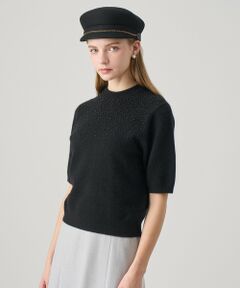 ANAYI / アナイ ニット・セーター | 【セットアップ対応商品】リップルビーズ プルオーバー