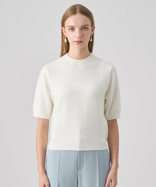 ANAYI / アナイ ニット・セーター | 【セットアップ対応商品】リップルビーズ プルオーバー | 詳細1