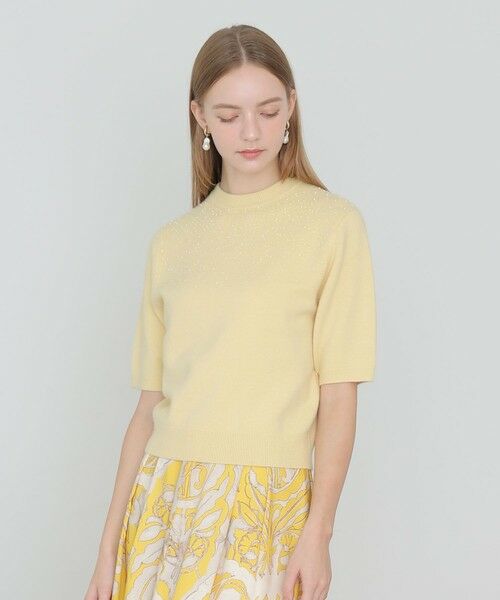 ANAYI / アナイ ニット・セーター | 【セットアップ対応商品】リップルビーズ プルオーバー | 詳細11