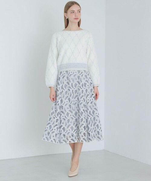 ANAYI / アナイ ニット・セーター | フェザージャガードビジュー プルオーバー | 詳細4