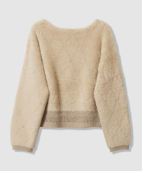 ANAYI / アナイ ニット・セーター | フェザージャガードビジュー プルオーバー | 詳細15