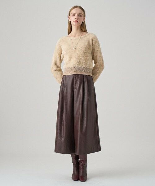 ANAYI / アナイ ニット・セーター | フェザージャガードビジュー プルオーバー | 詳細12