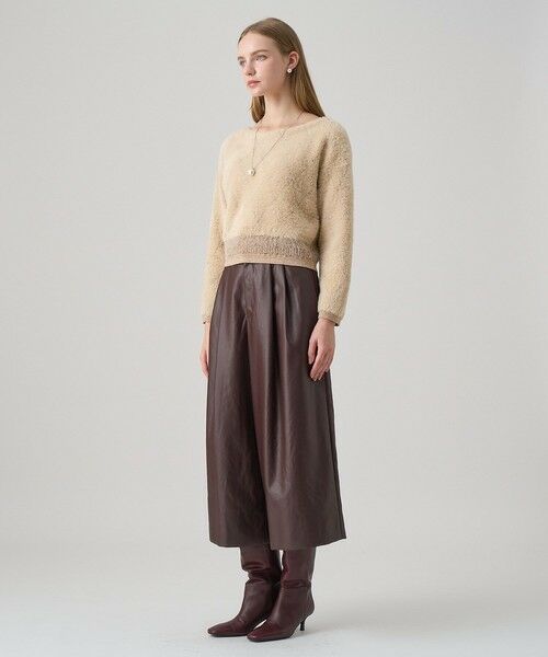 ANAYI / アナイ ニット・セーター | フェザージャガードビジュー プルオーバー | 詳細13