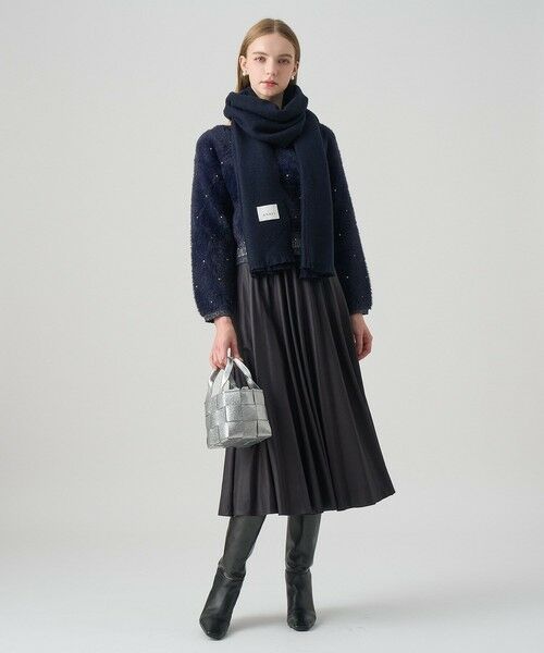 ANAYI / アナイ ニット・セーター | フェザージャガードビジュー プルオーバー | 詳細20