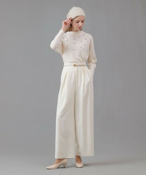 ANAYI / アナイ ニット・セーター | メーレエンブロイダリー プルオーバー | 詳細4