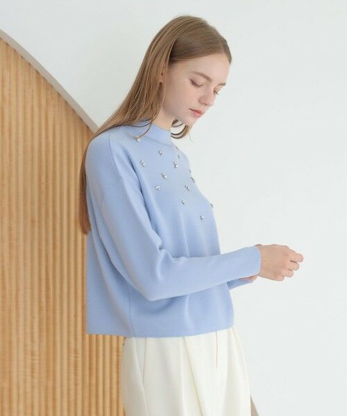 ANAYI / アナイ ニット・セーター | メーレエンブロイダリー プルオーバー | 詳細9