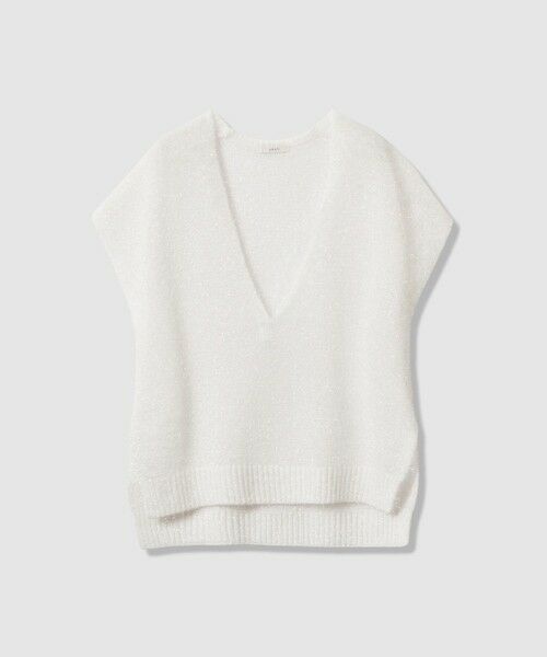 ANAYI / アナイ ニット・セーター | ラメシャギーＶネックジレ | 詳細6
