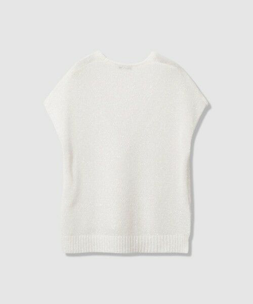 ANAYI / アナイ ニット・セーター | ラメシャギーＶネックジレ | 詳細7