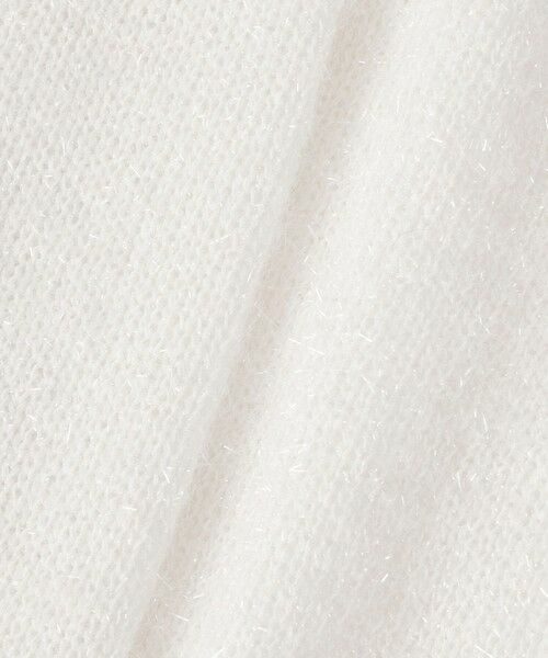 ANAYI / アナイ ニット・セーター | ラメシャギーＶネックジレ | 詳細8