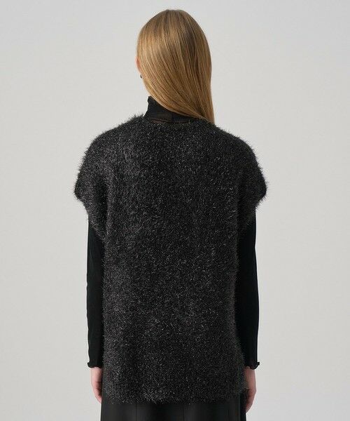ANAYI / アナイ ニット・セーター | ラメシャギーＶネックジレ | 詳細11