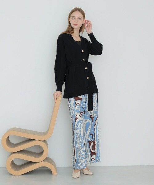 ANAYI / アナイ カーディガン・ボレロ | メリノウールベルト付き カーディガン | 詳細15