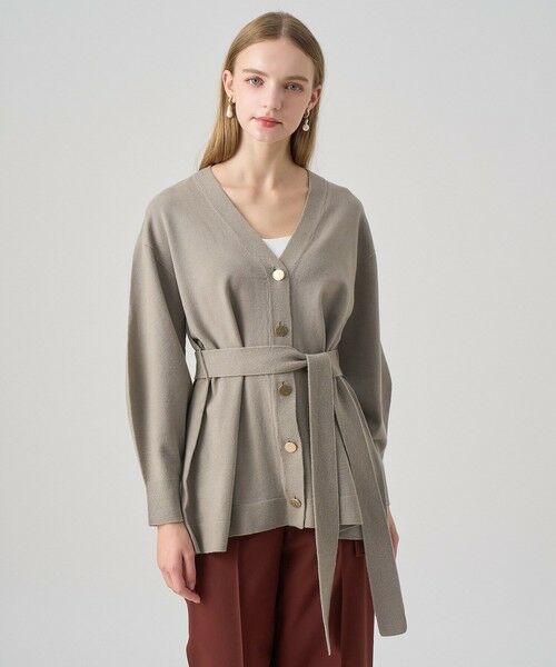 ANAYI / アナイ カーディガン・ボレロ | メリノウールベルト付き カーディガン | 詳細22