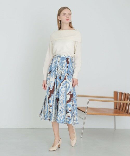 ANAYI / アナイ ニット・セーター | メリノウールオフショルダー プルオーバー | 詳細4