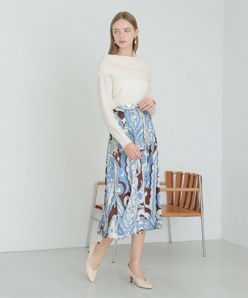 ANAYI / アナイ ニット・セーター | メリノウールオフショルダー プルオーバー | 詳細3