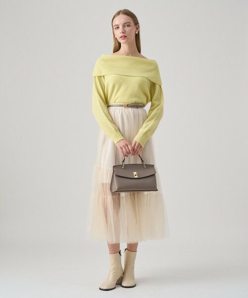 ANAYI / アナイ ニット・セーター | メリノウールオフショルダー プルオーバー | 詳細11