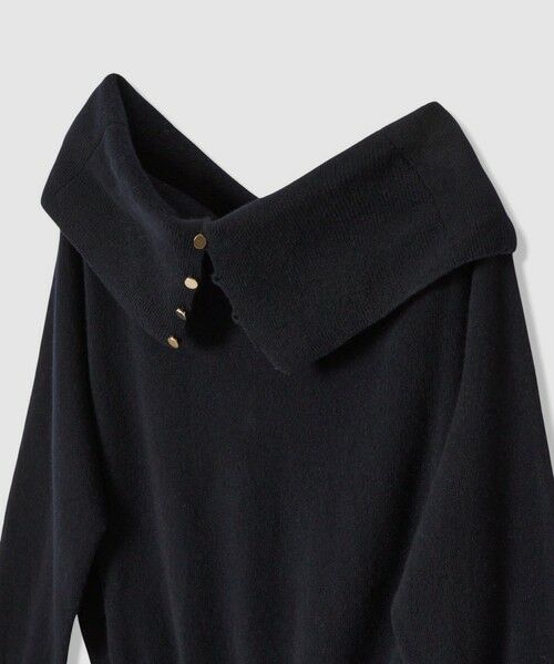 ANAYI / アナイ ニット・セーター | メリノウールオフショルダー プルオーバー | 詳細25