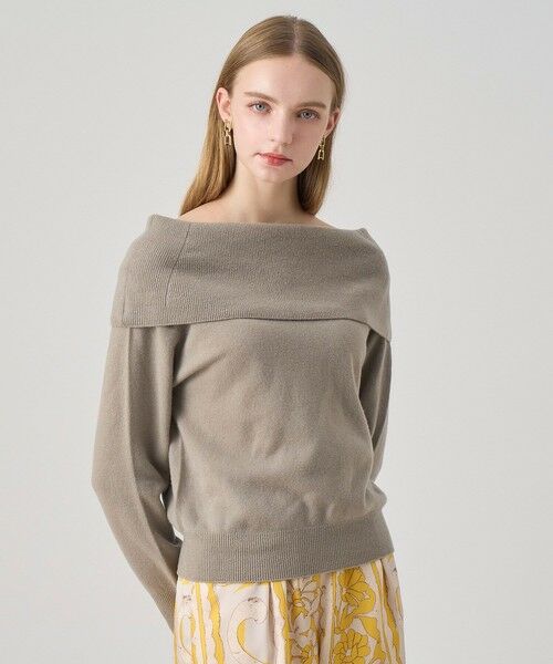ANAYI / アナイ ニット・セーター | メリノウールオフショルダー プルオーバー | 詳細30